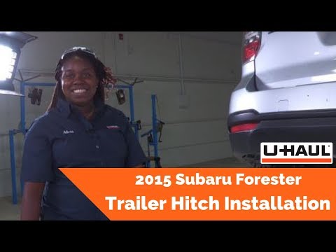 2015 Subaru Forester Trailer Hitch Installation