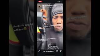 Fullychop sliding in traffic with pgf memebers #viralvideo #funny #chicago #fullychop