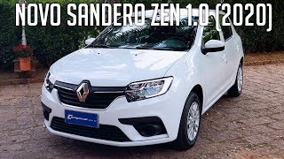 Avaliação: Sandero Zen 1.0 modelo 2020