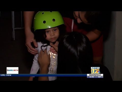 Bike Bakersfield, Chain | Cohn | Clark gives out free helmets, bicycle lights, safety lessons through 2018 ‘Project Light up the Night Screenshot