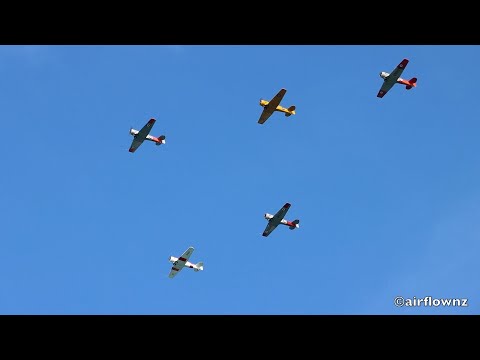 Anzac Day Flypasts Auckland New Zealand - 2022