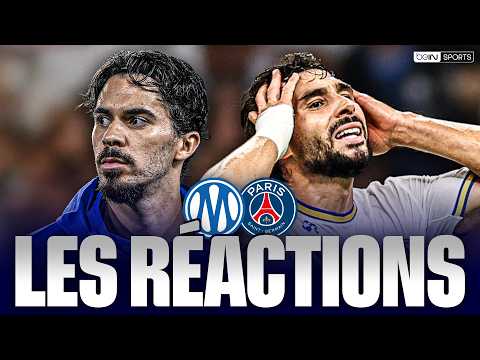 La FIERTÉ de VITINHA et TORRES, MAUPAY abattu... Les RÉACTIONS après OM-PSG !