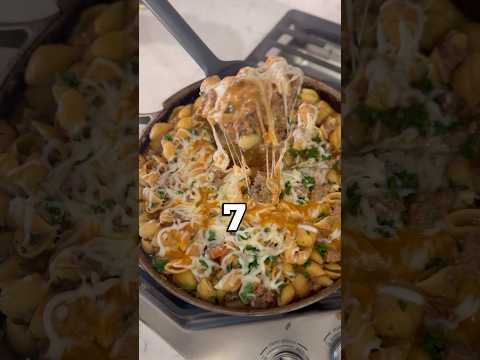 “healthier” hamburger helper #recipe #highprotien #healthyfood