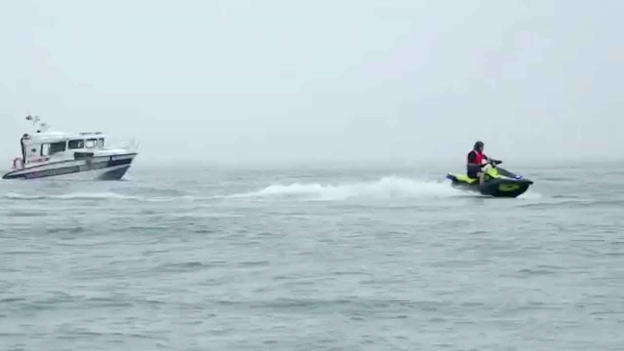 Սևանում սկուտերի վարորդը ոչ սթափ վիճակում է եղել. ջրային պարեկները կազմել են արձանագրություն