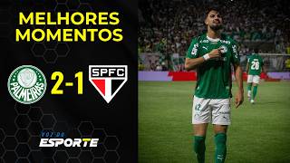 PALMEIRAS 2 X 1 SÃO PAULO | MELHORES MOMENTOS | SEMIFINAL PAULISTÃO 2026
