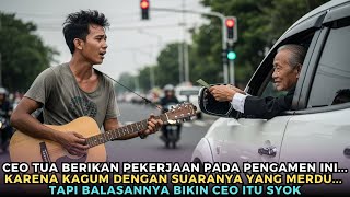 Download lagu Suara Pengamen Ini Bikin CEO Terkenal Menangis... Endingnya Tak Terduga! mp3