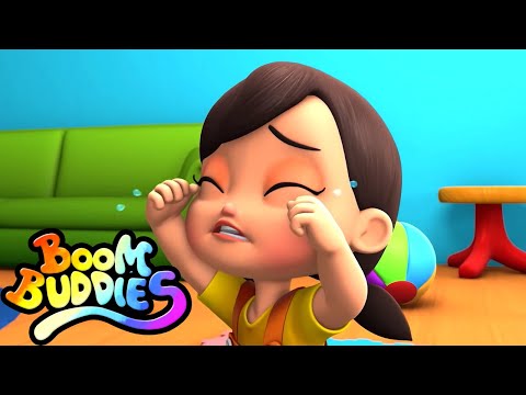 Canção boo boo | Musica infantil portuguesa | Educação | Boom Buddies | Desenho animado