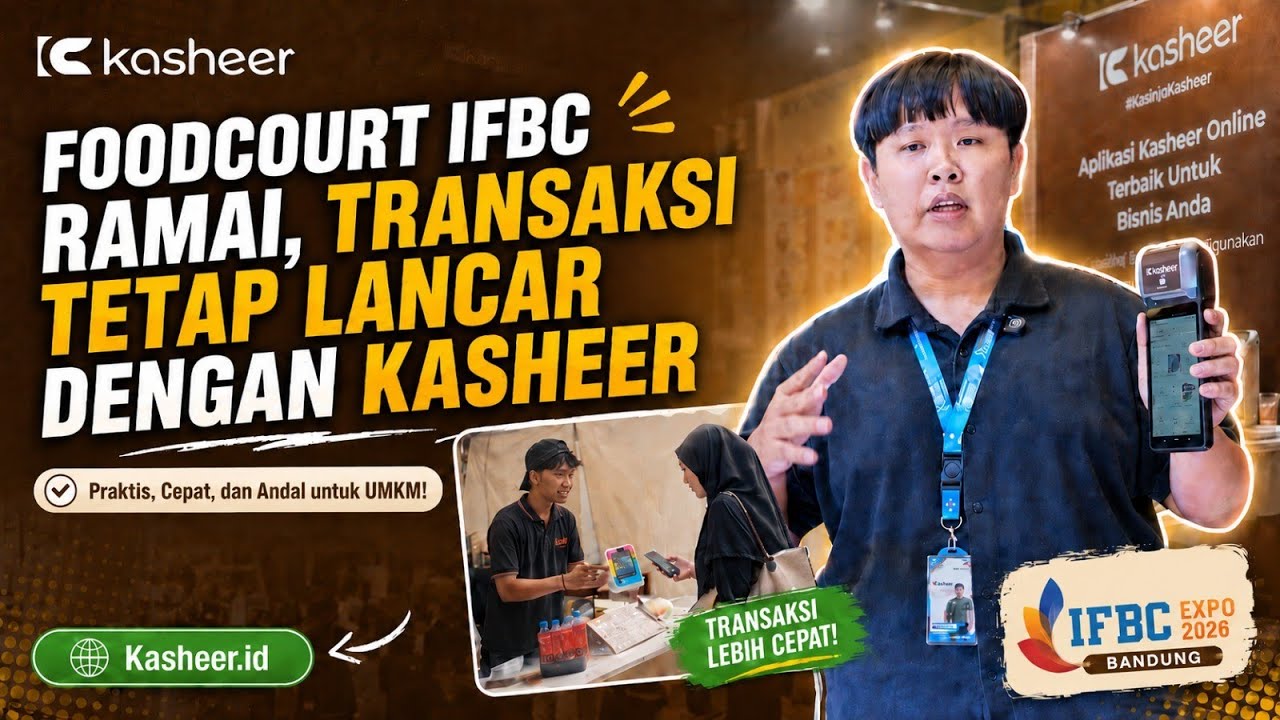 Testimoni Merchant Kasheer