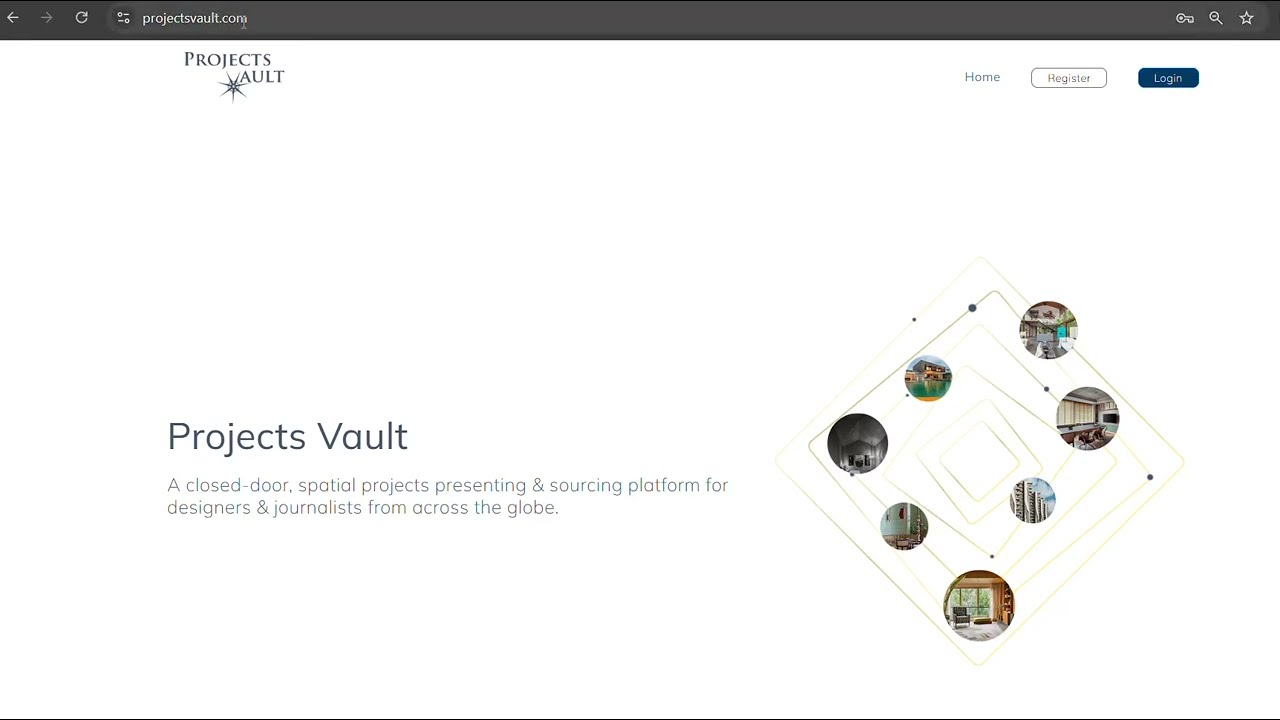How to register on Projects Vault as a Designer?