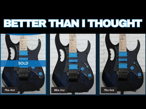 Ibanez JEM77P-BFP JEM Steve Vai Guitar - Unboxing