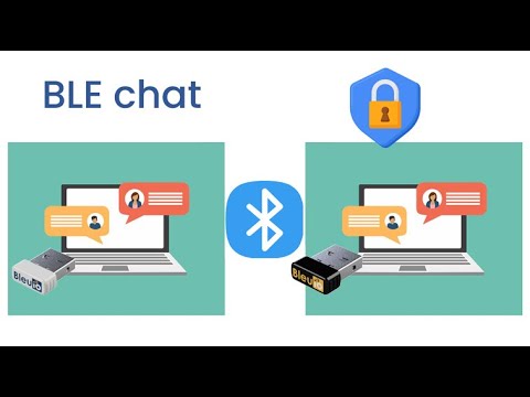 SImple BLE chat application between two computer using BleuIO