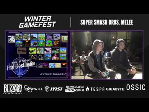 SD Arcadian 3 - BlueBuddy (Puff) vs. Jr. (Fox) - SSBM Top 32 Grand Finals Set 1 - Smash Melee