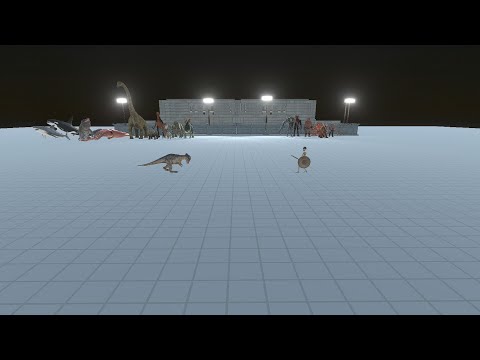 Herbivore Dino + Aquatics VS Infernals - Animal Revolt Battle Simulator
