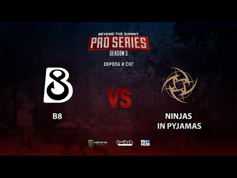 B8 vs Ninjas in Pyjamas, BTS Pro Series Season 3: Europe/CIS, bo2, game 2 [Mila & Jam]