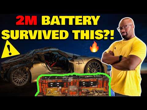 Thumbnail for Inside a $2M Porsche 918 Battery That Survived a Fire by Porsche 918 Spyder