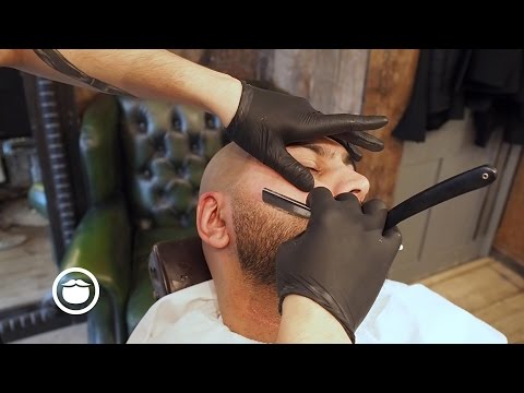 Sharp Cheek Lines With a Natural Faded Goatee | Cut and Grind Video