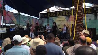 Russell Batiste & Friends @ The French Quarter Fest,New Orleans 4-12-2014