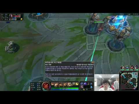 SKT T1 Faker Stream   Taliyah vs LeBlanc   MID 2