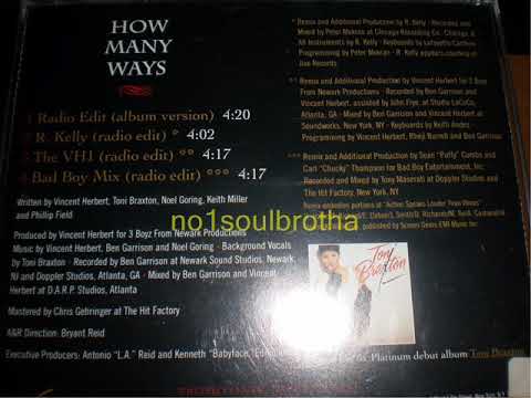 Video thumbnail for How Many Ways (R. Kelly Radio Remix)
