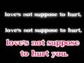 Range - Love Won't Hurt You (w/ lyrics) 