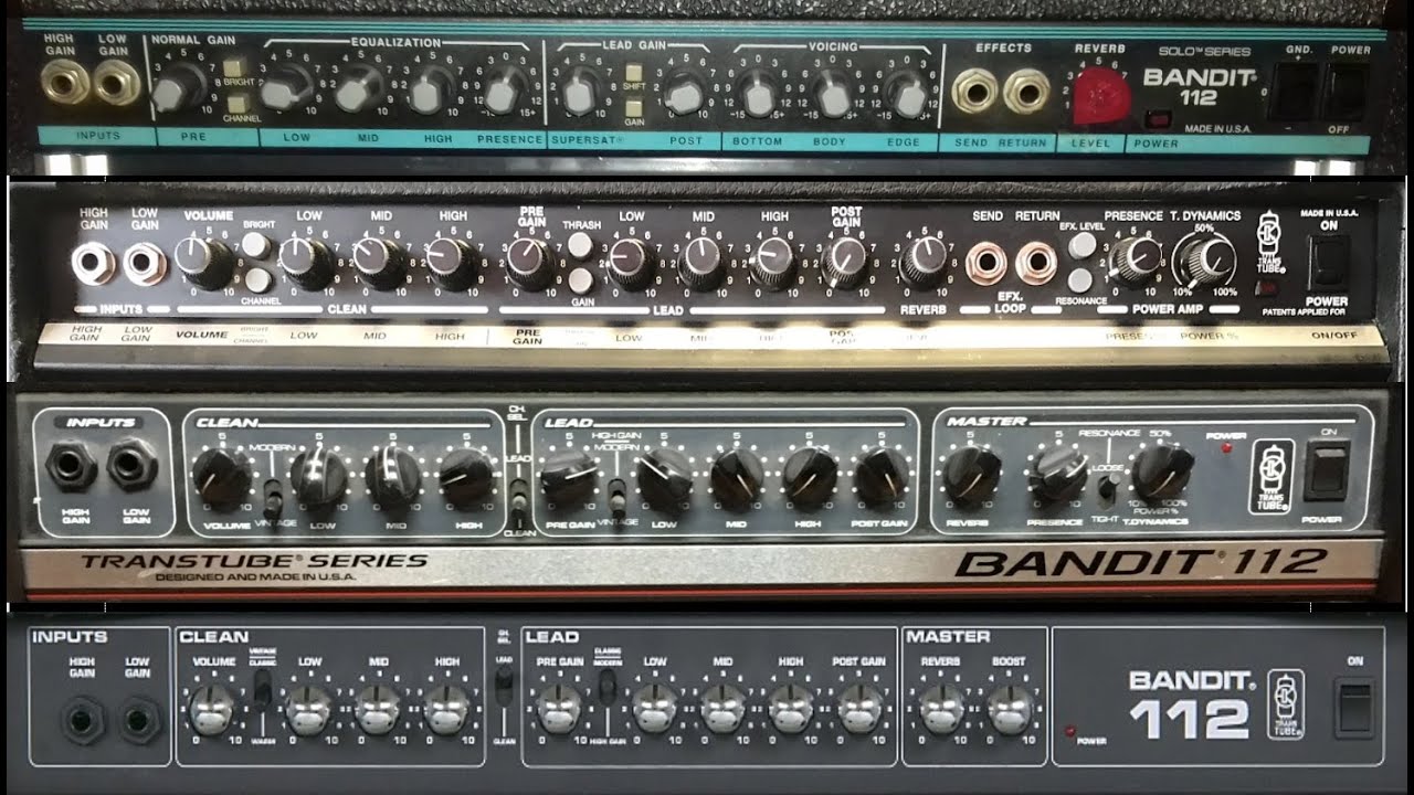 História do Peavey Bandit 112