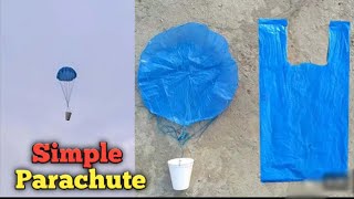 How to Make a Simple Parachute Using a Plastic Bag