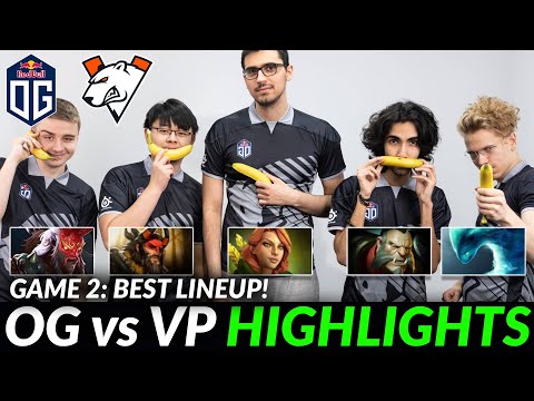 Extremely Effective Lineup - OG vs VP Game 2 BEYOND EPIC