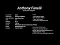 Anthony Fanelli Highlight 