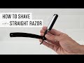 How To Shave With A Straight Razor