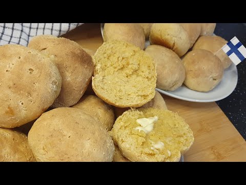 How to make Finnish Carrot and Oat Rolls - Porkkanakaurasämpylät recipe