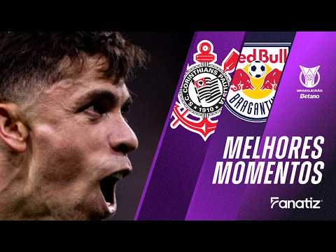 Corinthians 2x0 Red Bull Bragantino | Melhores Momentos | #Brasileirão2026