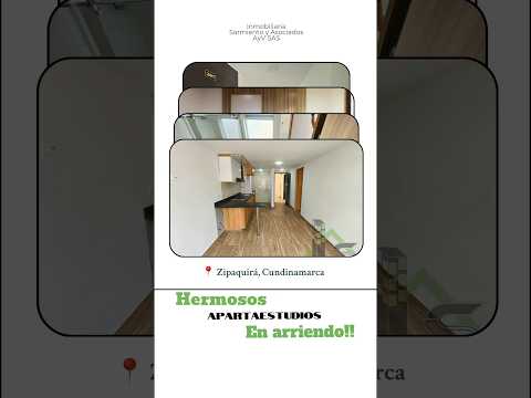 APARTAESTUDIOS EN ARRIENDO EN ZIPAQUIRÁ CUNDINAMARCA!!
