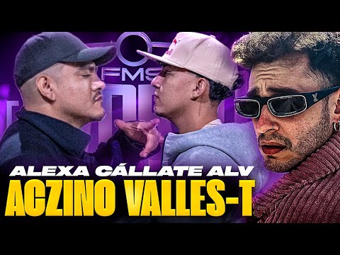 QUÉ MINUTAZO 😯 BLON REACCIONA A ACZINO VS VALLES-T EN FMS WORLD SERIES 🌐