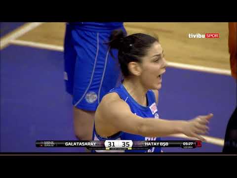 Maç Özeti:Galatasaray - Hatay Bşb KBSL Play Off Çeyrek Final 2.Maç