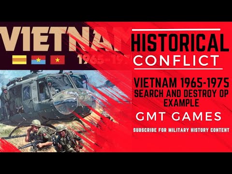 Vietnam 1965-1975 Example Search and Destroy Op (GMT Games)