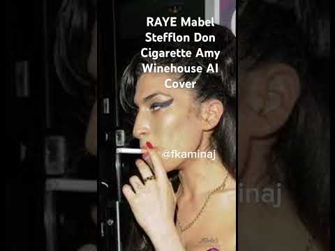 RAYE Mabel Stefflon Don Cigarette Amy Winehouse AI Cover #aicover #music #amy #raye #cover #cigarett