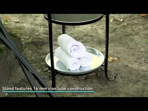 Ultimate Patio Ice Bucket Drink Cooler W/ Stand & Tray Video