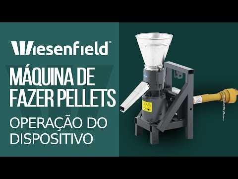 vídeo - Produtos recondicionados Máquina de fazer pellets - 120 kg/h - Ø150 mm