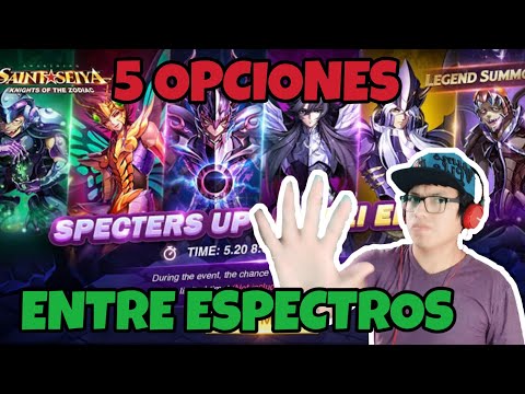 SAINT SEIYA AWAKENING (KOTZ): BANNER DE LOS ESPECTROS, ¿POR CUÁL SERA BUENO LANZAR?