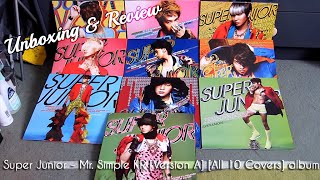 Download lagu Super Junior - Mr Simple [Version A] All 10 Member Covers CD Unboxing & Review mp3