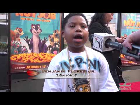 Thumbnail for Lil' P-Nut hits THE NUT JOB red carpet w/ Katherine Heigl and Will Arnett by Lil p