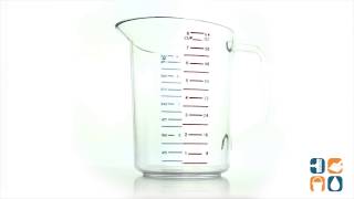 Rubbermaid Commercial Bouncer Measuring Cup,2-Quart,Clear,FG321700CLR —  CHIMIYA