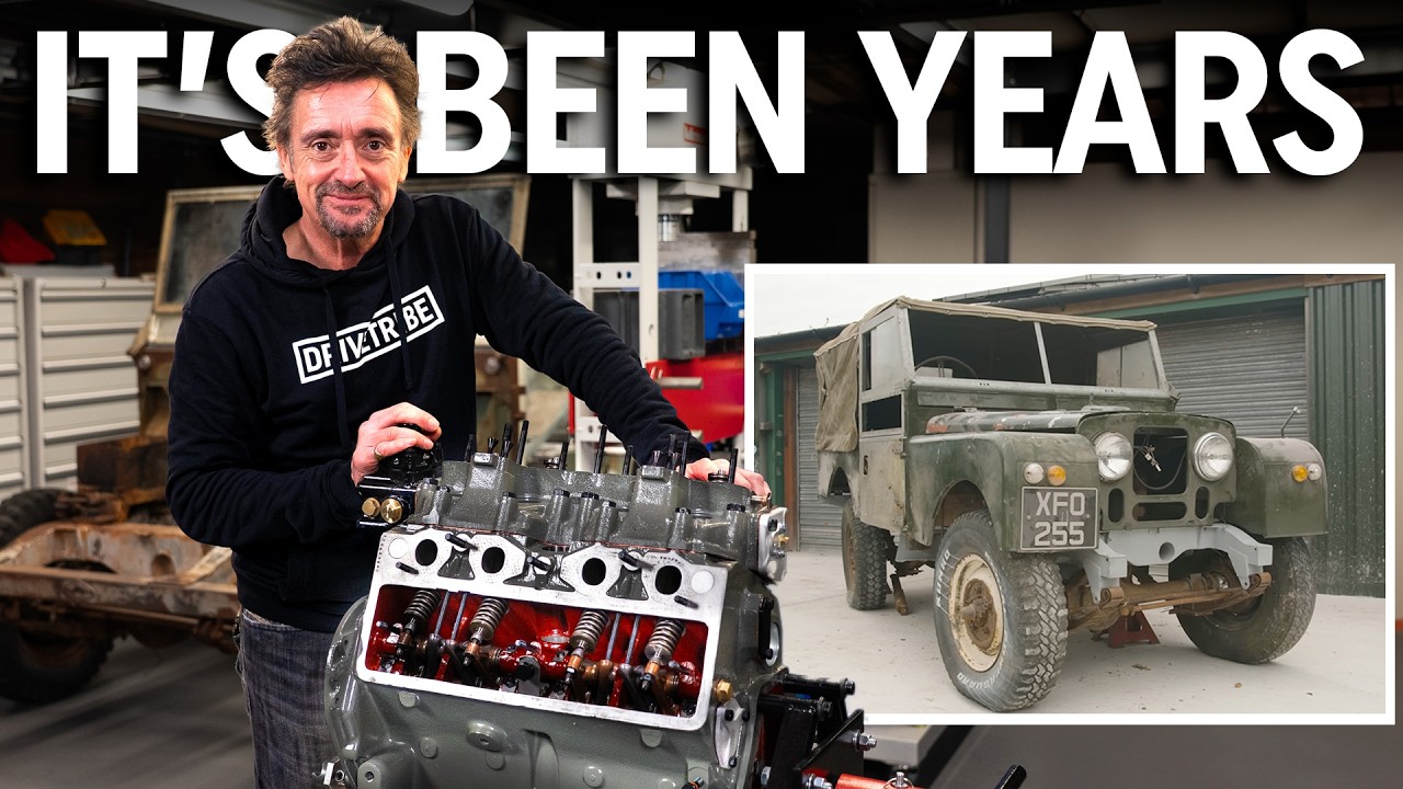 Richard Hammond Starts Rebuilding His Top Gear Land Rover