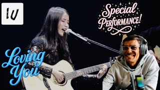 FIRST TIME HEARING - IU PERFORM LOVING YOU - ENGLISH COVER SONG | UK SONG WRITER KEV REACTS