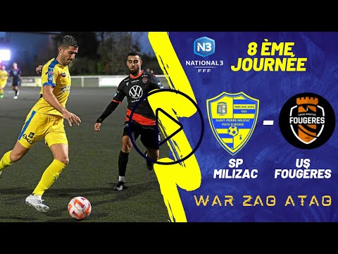SP Milizac - US Fougères J8