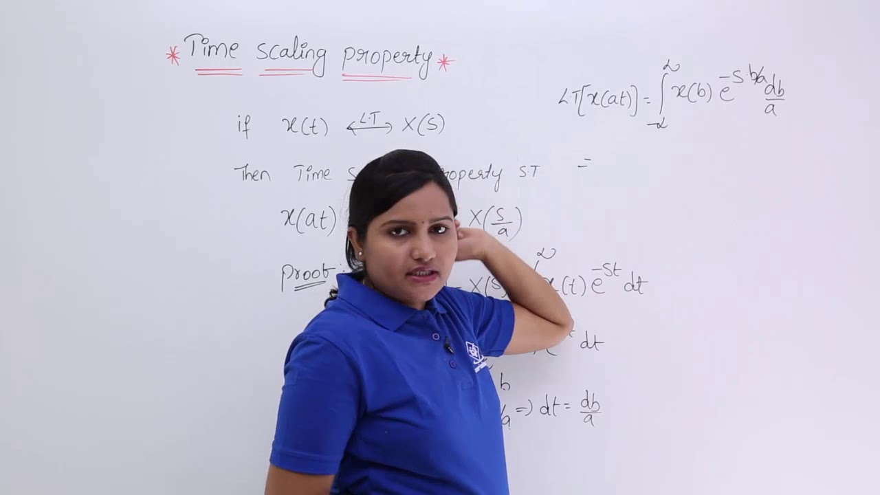 Time Scaling Property Laplace Transform