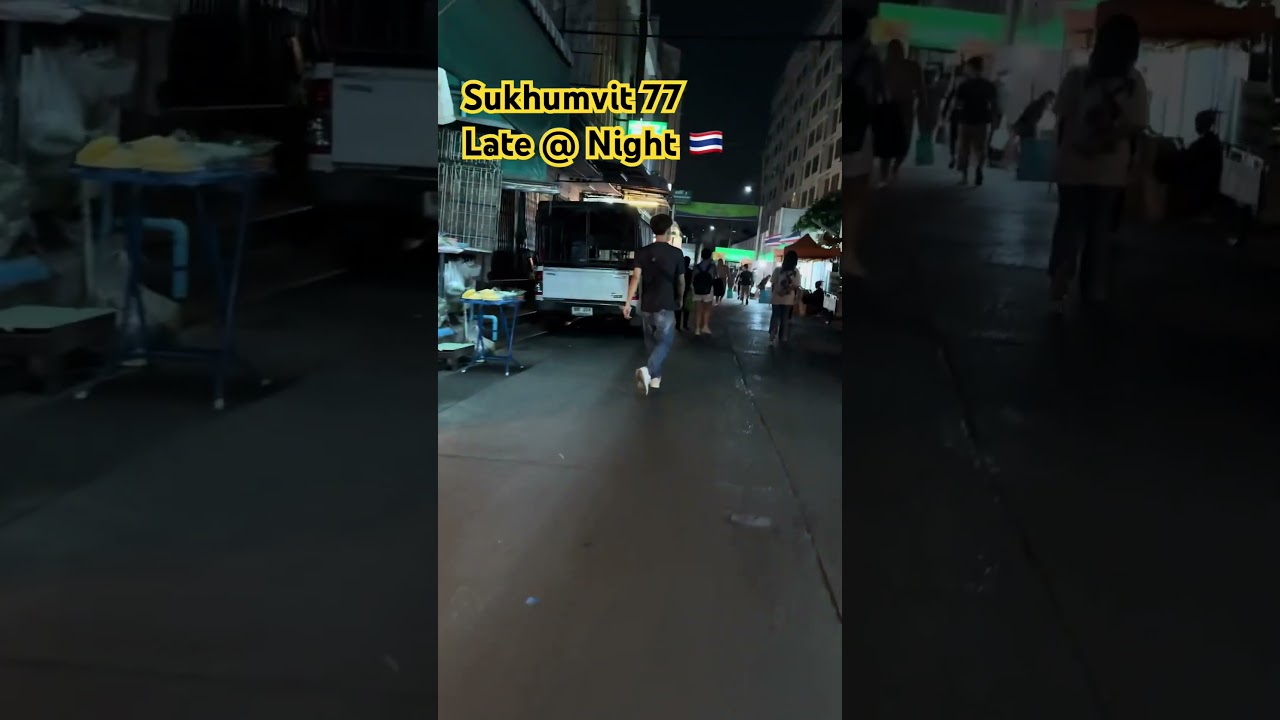 Sukhumvit 77 Late 🇹🇭 @ Night #bangkok #thailand #สุขุมวิท77 #กรุงเทพ #กทม #เที่ยวกรุงเทพ #ไทย