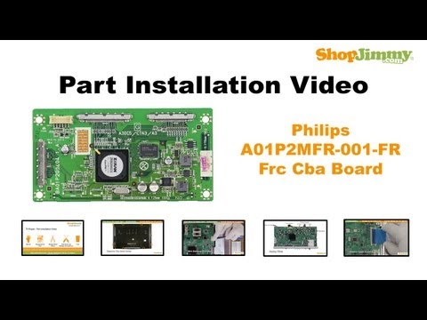 LCD TV Repair Part Identification Guide Sylvania Emerson Philips Magnovox MPW MUT Digital Boards