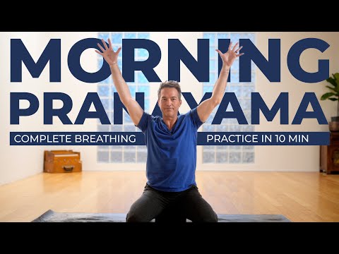 10 Min Morning Pranayama l A Complete Breathing Practice to Energize