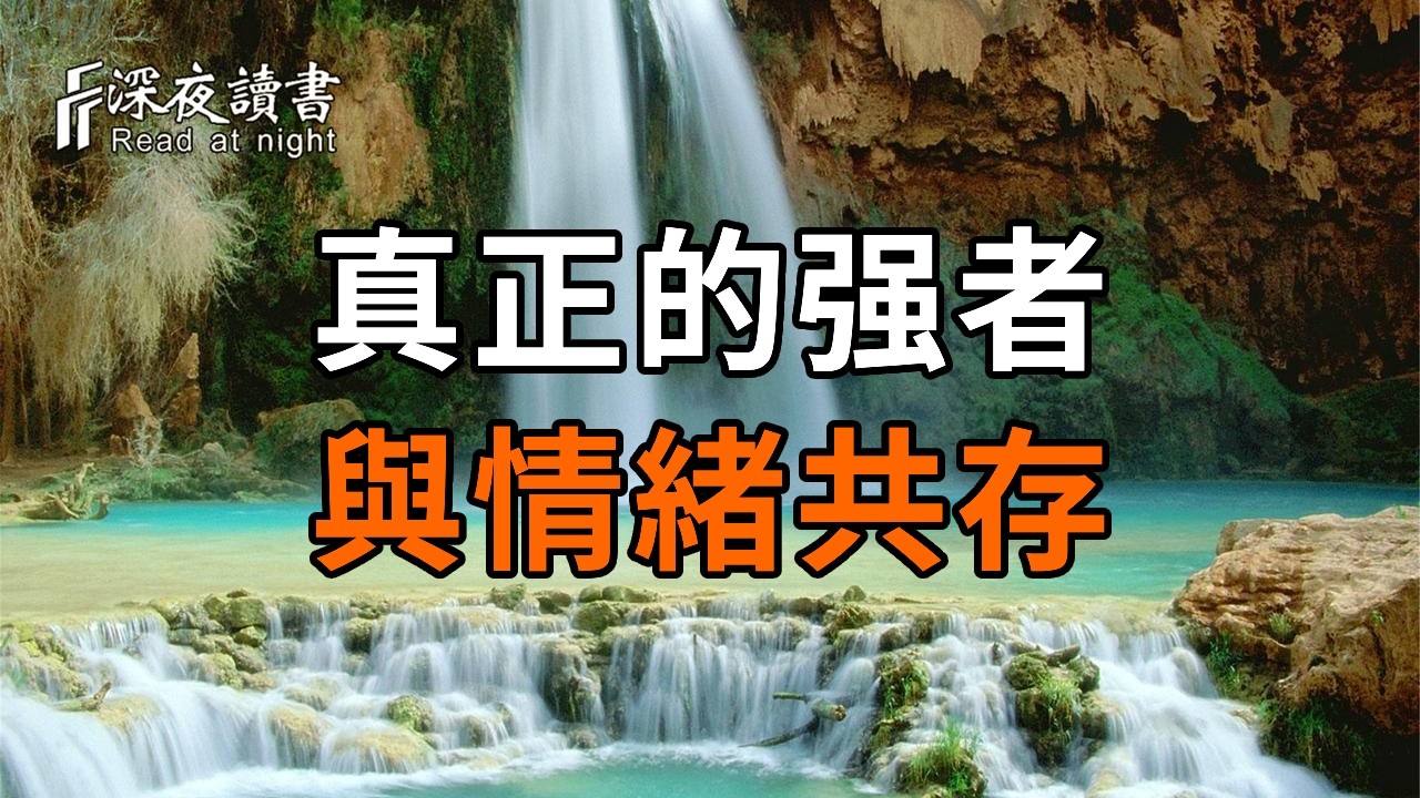 高手從不壓抑情緒，而是與情緒共存【深夜讀書】#人生感悟 #正能量 #情感 #晚年幸福 #深夜讀書  #内耗 #焦